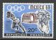 Rwanda 1968. Scott #250 (M) Olympic Games, Mexico City, Runner, Sculpture - Neufs