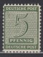 SBZ  West-Sachsen 116 A X, Postfrisch **, Geprüft, Postmeistertrennung 10 1/2, Ziffern 1945 - Sonstige & Ohne Zuordnung