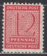 SBZ  West-Sachsen 119 A/B X (?), Postfrisch **, Geprüft, Postmeistertrennung 11, Ziffern 1945 - Sonstige & Ohne Zuordnung