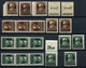 Delcampe - 40496) SAAR - Lot Bogenteile Postfrisch Aus 1920 - Ungebraucht