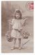 Belle Fillette Hermance ? Corbeilles De Fleurs La Pensée N°1004 Carte Envoyée De Mons Bergen Belgique En 1911 - Mons