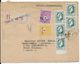 1947 - TYPE MARIANNE D'ALGER RARE SUR LETTRE + ARC DE TRIOMPHE - ENVELOPPE De RECOMMANDEE De NOGENT SUR MARNE - 1921-1960: Modern Period