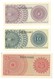 Billets - Indonésie - 5, 10 Et 25 SEN 1964 -  Neuf - Non Circulé - - Indonésie