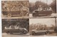 AUTOCAR-AUTOBUS-AUTO-LOURDES-LES PYRENEES-LOT DE 4 CARTES-PHOTO'S-PETIT PRIX-VOYEZ LES 2 SCANS ! ! - Lourdes