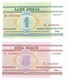 Billets - Belarus -  1 Ruble Et 5 Rublei 2000 -  Neuf - Non Circulé - - Belarus