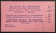 Reçu COLIS DU PRISONNIER BRUXELLES 40fr Pour Prisonnier De Guerre Oct 1942 - WW II (Covers & Documents)