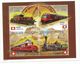 1997 Niger Anniversary Of Swiss Suisse Trains Railways 2 Souvenir Sheets - Niger (1960-...)