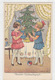 Kinder Vor Weihnachtsbaum - Sign Kränzle, Wien - Dat. 24.12.1924       (P-122-70701) - Autres & Non Classés