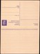 Germany 1943 - Postal Stationary W. Reply Card, 6pf + 6pf (Mi. P 310) For Use By Foreign Workers Form The East. - Sonstige & Ohne Zuordnung