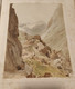 Delcampe - Carnet De Croquis 1831 -1835 - Emilien Frossard - Région Avignon Et Clermont-Ferrand - 25 Dessins Et Aquarelles Les Baux - Dessins