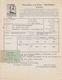 1958: Lettre De ## C.A.F.B., Rue De La Charité,13-15, BR. ##  à La ## S.A. Anc. Ets. H.L. BECKER Fils & Cie, Rue ... - Bank & Versicherung