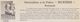 1958: Lettre De ## C.A.F.B., Rue De La Charité,13-15, BR. ##  à La ## S.A. Anc. Ets. H.L. BECKER Fils & Cie, Rue ... - Bank En Verzekering