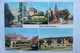 (9/8/99) AK "Bad Liebenwerda" Lubwartturm, Eisenmoorbad, Maxim-Gorki-Platz, Rathaus Und Schwimmhalle - Bad Liebenwerda