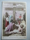 SERIE/ JESUS DESCENDU DE LA CROIX REMIS A SA MERE/ TRES BELLE CARTE COLORISEE / ILL H.CIOCCO/ ED.BAUDINIERE/ N°XIII - Jésus