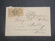 FRANCE - Enveloppe De Paris Pour Belley En 1869 Oblitération étoile 17 Sur Type Napoléon En Paire  - L 15210 - 1849-1876: Période Classique