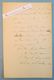 L.A.S Paul RENOUARD Peintre - Sarah [BERNHARDT] - Clairin Cain Worms-Barretta Carnavalet Cour-Cheverny Lettre Autographe - Painters & Sculptors