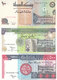 SUDAN 5 10 25 50 100 200 500 1000 2000 5000 DINARS 1992 2002 P-51 :63 SET 10 UNC - Sudan