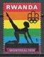 Rwanda 1976. Scott #765 (MNH) Olympic Games Montreal, Gymnast - Ongebruikt