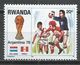 Rwanda 1978. Scott #879 (MNH) World Soccer Cup, Flags * - Neufs