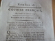 Courrier Français N°18  Assemblée Nationale 18/01/1790 Favras Monnaies Billon Patriotisme Belleval - Gesetze & Erlasse