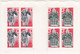 1977 - CROIX-ROUGE FRANCAISE / 2 X 4 Timbres (Stamps) / Carnet / Booklet / Red-Cross - Croix Rouge