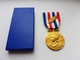 Très Belle Médaille D'honneur Des Chemins De Fer Avec Palme - Francia