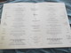 Compagnie Generale Transatlantique French Line  Paquebot France Menu Du 15.02.1962 - Menus