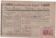 Quittance De Loyer /Reçu/Timbre Fiscal 2 Francs/ Boulogne-Billancourt/ 1945                        QUIT21 - Non Classés