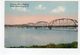 FREDERICTON, New Brunswick, Canada, Fredericton- St. Mary's Highway Bridge, Pre-1920 Postcard - Fredericton