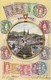 STAMPS RELATED POSTCARD . LUCERNE, SWITZERLAND - Stamps (pictures)