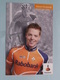 Steven KRUIJSWIJK ( RECLAMEKAART - Publiciteit RABO ) ! - Cyclisme