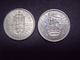 GRANDE BRETAGNE  = 2 MONNAIES DE 1 SHILLING  DE 1950 ET 1953 - Altri & Non Classificati