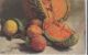 70540- CARLO CHIOSTRI- STILL LIFE WITH FRUITS, SIGNED ILLUSTRATION - Chiostri, Carlo