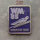 Badge (Pin) ZN006724 - Luge (Rennrodeln) Germany Oberhof World Championships 1985 - Winter Sports