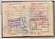 Delcampe - ARGENTINA 1951 PASSPORT- PASSEPORT -multiple VISAS And STAMPS - UK - ISRAEL - BELGIQUE - FRANCE - NEDERLANDS - SWEDEN - Historical Documents