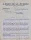 1910: Lettre De ## L'Echo De La Bourse, Rue De Berlaimont, 4, BR.## Au ## Notaire HARDY à FONTAINE-l'ÉVÊQUE ## - Printing & Stationeries