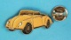 1 PIN'S //   ** WOLKSWAGEN ** COCCINELLE / COX / CABRIOLET ** . (Qualité Collectors Tirage - 500 &copy; QUEBEC) - Volkswagen