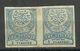 Turkey; 1890 Crescent Stamp 1 K. ERROR "Imperf. Pair" (Signed) RRR - Nuevos