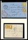 1854/1852, EMPIRE NON DENTELES: Très Belle Collection De Timbres (neufs Et Oblitérés) Et Lettres, Par Multiple. De Nombr - Collections