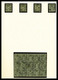 1876/1900, SAGE, Bel Ensemble De Timbres Neufs Et Oblitérés, De Nombreux Blocs De Quatre, Presentés En Album Présidence, - Collections