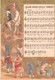 Chromo - Calendrier 1883 - NOUVEAUTES - Quand BIRON Voulut Danser - Petit Format : ...-1900