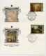 SOVIET UNION 1984 French Paintings Set On 5 FDCs.  Michel 5452-56 - FDC