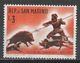 San Marino 1961. Scott #479 (M) Wild Boar Hunt - Neufs