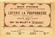 BON PRIME De La LOTERIE LA POUPONNIERE De 1905 - Offert Gratuitement Aux Lecteurs De La Petite Gironde - Billets De Loterie