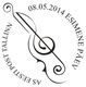 Estonia Estland Estonie 2014 (11) Europa - Musical Instruments - Zither, Accordion (addressed FDC) - Estonia