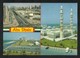 United Arab Emirates UAE Abu Dhabi Picture Postcard 3 Scene Mosque Abu Dhabi View Card U A E - Dubai