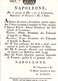 Napoleone, Regno D'Italia. Decreto Di Nomina A Consiglieri Di Stato Onorari. Anno 1807 - Decreti & Leggi