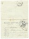 CARTE LETTRE  EN FRANCHISE MILITAIRE  /  42° INFANTERIE 33° COMPAGNIE BESANCONPOUR ST ETIENNE LES OUILLERES / 1915 - Guerre De 1914-18