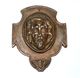 RARE ANCIENNE TETE DU CHRIST JESUS SCULPTURE PLAQUE RELIEF EN BRONZE - Bronzi