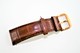 Watches BANDS : IWC BOUCLE AND TOP PART BAND VINTAGE USED GENUINE LEATHER - RaRe - Original - Horloge: Luxe